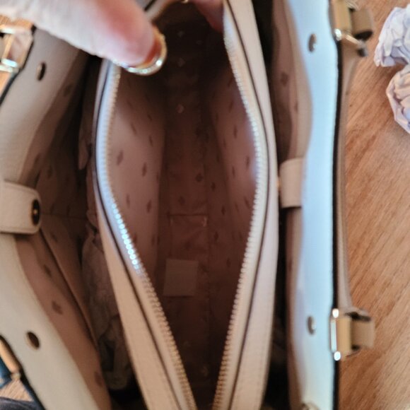 Kate Spade Leila Medium Triple Compartment Satchel Crossbody Bag - Picture 8 of 11